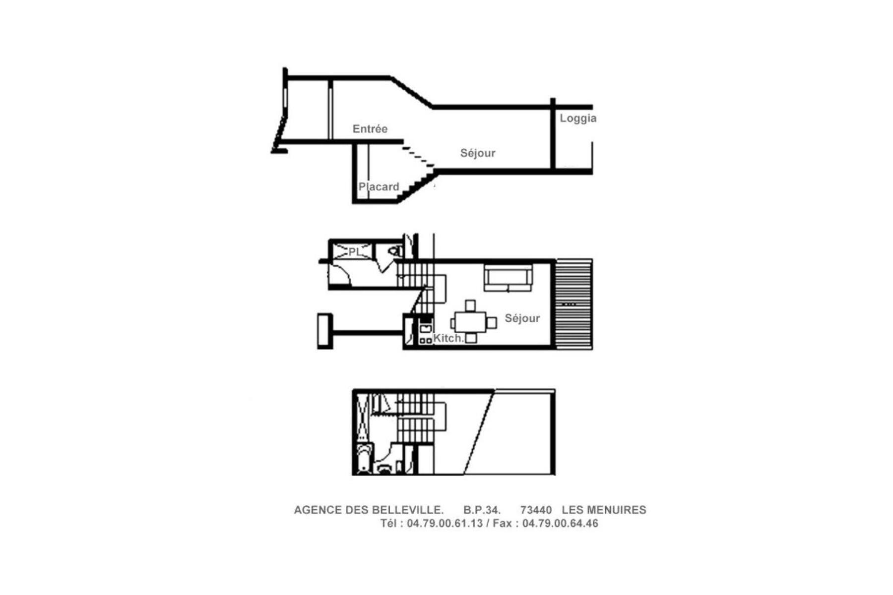 Residence Cote Brune - Studio Duplex Lumineux - Depart Et Retour Ski Aux Pieds - Balcon Mae-1704 圣马丁德贝尔维尔 外观 照片